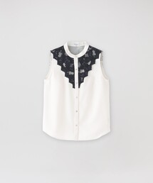 LOVELESS（ラブレス）の「コードレースコンビノースリーブブラウス（シャツ/ブラウス）」
