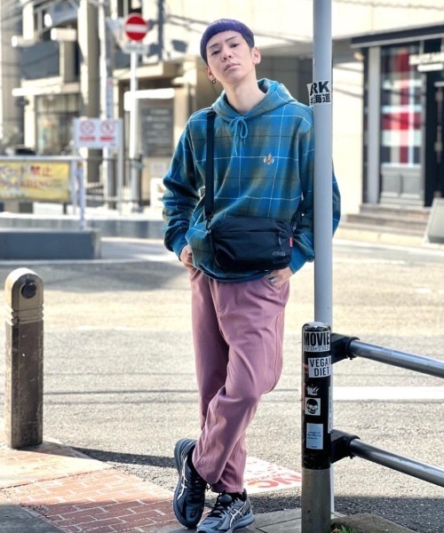 Manhattan Portage(マンハッタンポーテージ)の「Manhattan Portage/マンハッタンポーテージ ショルダーバッグ Cityhall Shoulder Bag Nylon Tussah Quill MP2445TS(ショルダーバッグ・メンズ・ブラック×グレー・FREE)」の7枚目の写真
