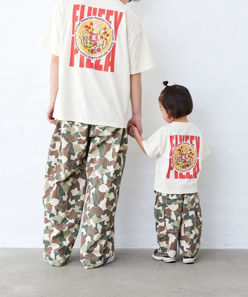 Fluffy BROTHERS(フラッフィーブラザーズ)の「ピザT刺繍シャツ(大人サイズ)(Tシャツ/カットソー・メンズ・アイボリー・L/M/XL)」の22枚目の写真