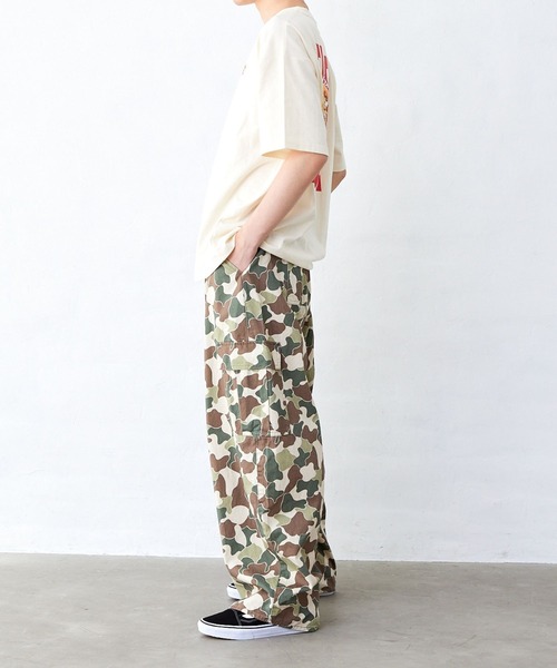 Fluffy BROTHERS(フラッフィーブラザーズ)の「ピザT刺繍シャツ(大人サイズ)(Tシャツ/カットソー・メンズ・アイボリー・L/M/XL)」の14枚目の写真