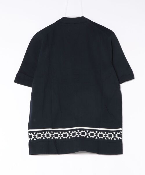 Ben Sherman（ベンシャーマン）の「フローラルボーダーリゾートシャツ（シャツ/ブラウス・メンズ・ダークネイビー/ネイビー・LARGE/MEDIUM/SMALL）」の12枚目の写真