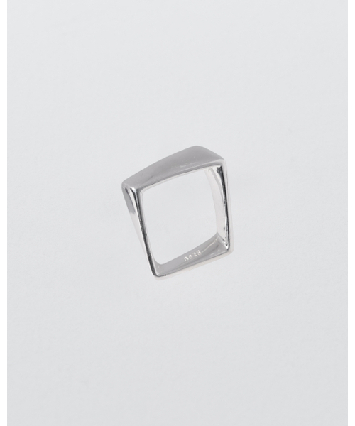 ANOTHERLAYER(アナザーレイヤー)の「Square Ring (silver925)(リング・レディース・その他・13/11/9/7)」の1枚目の写真