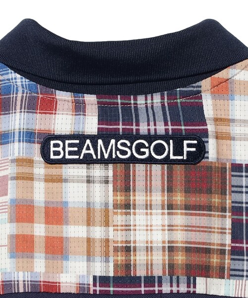 BEAMS GOLF(ビームスゴルフ)の「〈WOMEN〉ORANGE LABEL / マドラスチェック シャツ(ポロシャツ・レディース・レッド/グリーン・MEDIUM/LARGE/SMALL)」の15枚目の写真