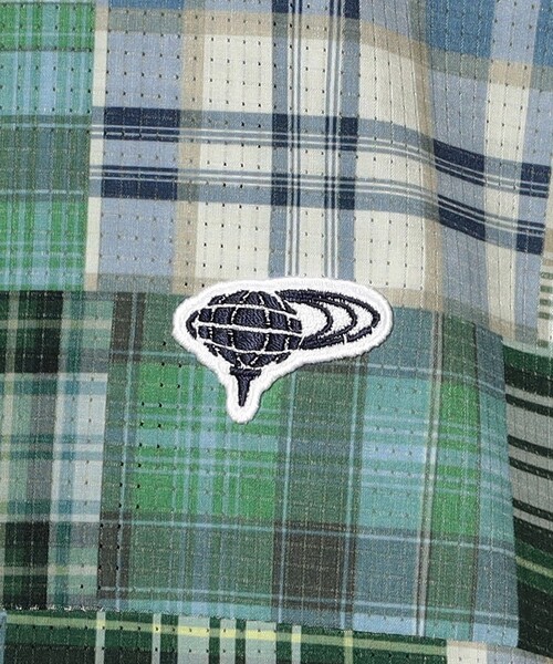 BEAMS GOLF(ビームスゴルフ)の「〈WOMEN〉ORANGE LABEL / マドラスチェック シャツ(ポロシャツ・レディース・レッド/グリーン・MEDIUM/LARGE/SMALL)」の18枚目の写真
