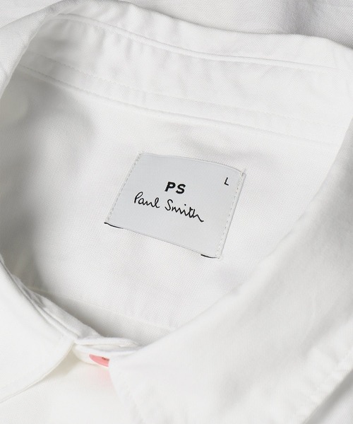 PS Paul Smith(ピーエスポールスミス)の「ワンポイントストライプ 半袖シャツ / 162314 524T(シャツ/ブラウス・メンズ・ホワイト・X-LARGE/LARGE/MEDIUM/SMALL)」の4枚目の写真