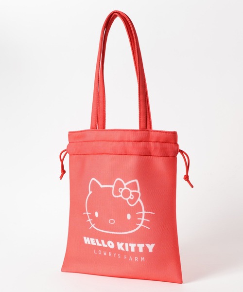 LOWRYS FARM（ローリーズファーム）の「【サンリオキャラクターズ】キンチャクトートBAG 647257/GOODS（トートバッグ・レディース・ブラック/レッド・FREE）」の11枚目の写真