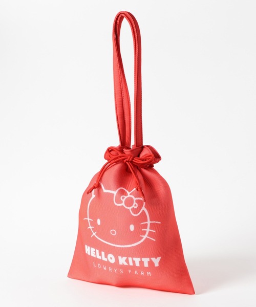 LOWRYS FARM（ローリーズファーム）の「【サンリオキャラクターズ】キンチャクトートBAG 647257/GOODS（トートバッグ・レディース・ブラック/レッド・FREE）」の12枚目の写真