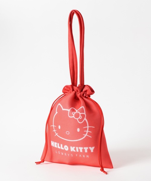 LOWRYS FARM（ローリーズファーム）の「【サンリオキャラクターズ】キンチャクトートBAG 647257/GOODS（トートバッグ・レディース・ブラック/レッド・FREE）」の13枚目の写真