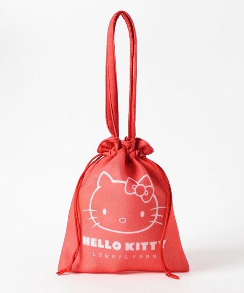 LOWRYS FARM（ローリーズファーム）の「【サンリオキャラクターズ】キンチャクトートBAG 647257/GOODS（トートバッグ・レディース・ブラック/レッド・FREE）」の14枚目の写真