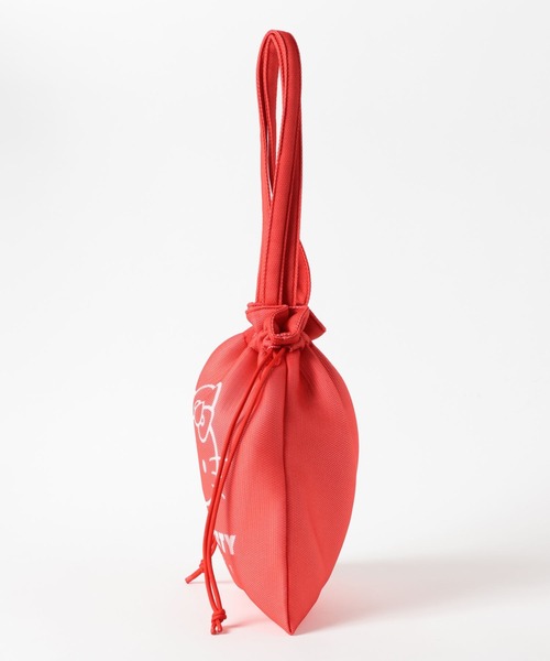 LOWRYS FARM（ローリーズファーム）の「【サンリオキャラクターズ】キンチャクトートBAG 647257/GOODS（トートバッグ・レディース・ブラック/レッド・FREE）」の15枚目の写真