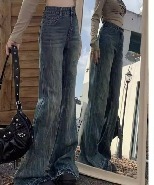REBALANCE(リバランス)の「フレアデニムパンツ(デニムパンツ・レディース・B/A・X-LARGE/LARGE/MEDIUM)」の5枚目の写真