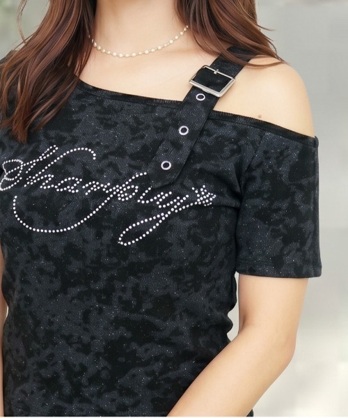 FUN（ファン）の「カタベルトムララメプルオーバー（Tシャツ/カットソー・レディース・ブラック/グレー/オフホワイト・FREE）」の6枚目の写真