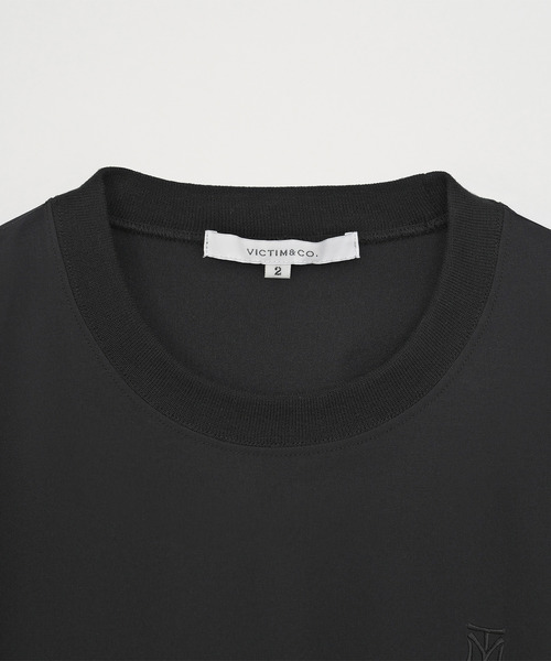 VICTIM（ヴィクティム）の「VICTIM ヴィクティム / DROW CORD TEE ドローコードTシャツ 接触冷感 シワ防止 速乾 / VTM-26-CS-004（Tシャツ/カットソー・メンズ・ホワイト/ブラック/ネイビー・3/2/1）」の6枚目の写真