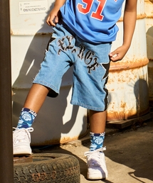 XLARGE KIDS | スターモチーフ デニムハーフパンツ(デニムパンツ)