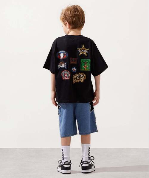 XLARGE KIDS（エクストララージキッズ）の「スターモチーフ デニムハーフパンツ（デニムパンツ・キッズ・ライトブルー/ブルー・140cm/120cm/90cm/100cm/110cm/130cm）」の15枚目の写真