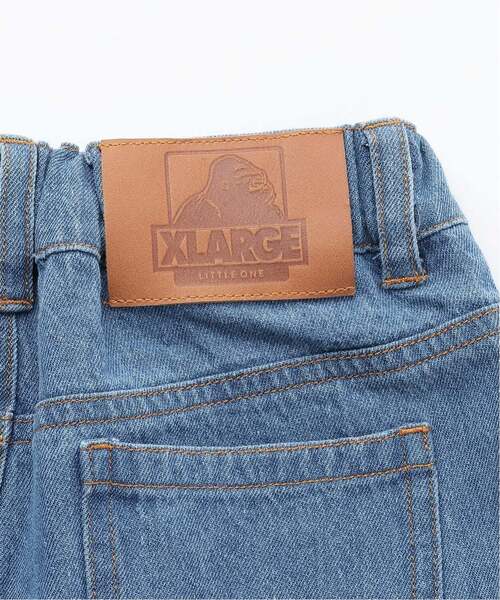 XLARGE KIDS（エクストララージキッズ）の「スターモチーフ デニムハーフパンツ（デニムパンツ・キッズ・ライトブルー/ブルー・140cm/120cm/90cm/100cm/110cm/130cm）」の10枚目の写真