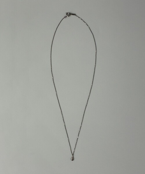 and cloud(アンドクラウド)の「Drop Necklace size M(ネックレス・メンズ・シルバー/ブラック・FREE)」の6枚目の写真