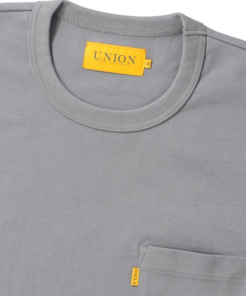 UNION（UNION TOKYO）（ユニオン）の「UNION TOKYO ECHO TEE ユニオントーキョー Tシャツ（Tシャツ/カットソー・メンズ・グレー/ホワイト・X-LARGE/LARGE/MEDIUM/SMALL）」の5枚目の写真