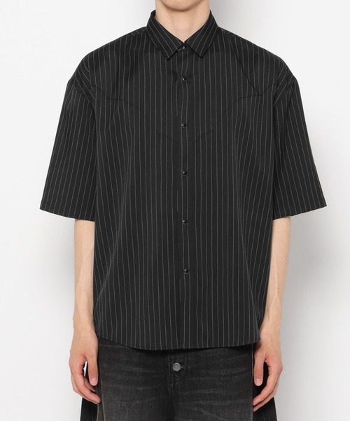 RAGEBLUE(レイジブルー)の「Pin Stripe Western Shirts/ピンストライプ/ウエスタンシャツ(シャツ/ブラウス・メンズ・グレー/ホワイト/ブラック・MEDIUM/LARGE)」の11枚目の写真