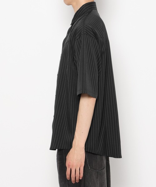 RAGEBLUE(レイジブルー)の「Pin Stripe Western Shirts/ピンストライプ/ウエスタンシャツ(シャツ/ブラウス・メンズ・グレー/ホワイト/ブラック・MEDIUM/LARGE)」の12枚目の写真
