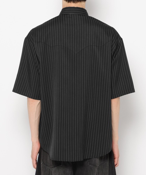 RAGEBLUE(レイジブルー)の「Pin Stripe Western Shirts/ピンストライプ/ウエスタンシャツ(シャツ/ブラウス・メンズ・グレー/ホワイト/ブラック・MEDIUM/LARGE)」の13枚目の写真