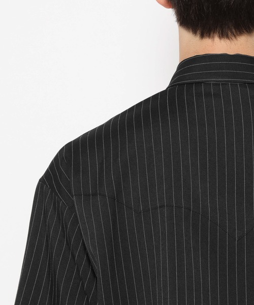 RAGEBLUE(レイジブルー)の「Pin Stripe Western Shirts/ピンストライプ/ウエスタンシャツ(シャツ/ブラウス・メンズ・グレー/ホワイト/ブラック・MEDIUM/LARGE)」の14枚目の写真