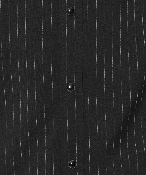 RAGEBLUE(レイジブルー)の「Pin Stripe Western Shirts/ピンストライプ/ウエスタンシャツ(シャツ/ブラウス・メンズ・グレー/ホワイト/ブラック・MEDIUM/LARGE)」の9枚目の写真