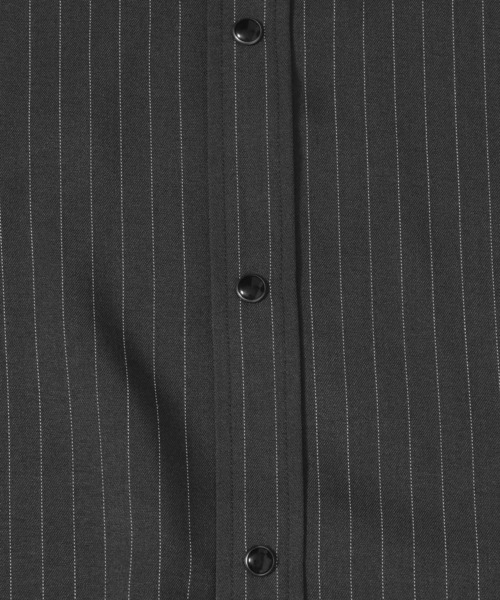 RAGEBLUE(レイジブルー)の「Pin Stripe Western Shirts/ピンストライプ/ウエスタンシャツ(シャツ/ブラウス・メンズ・グレー/ホワイト/ブラック・MEDIUM/LARGE)」の10枚目の写真