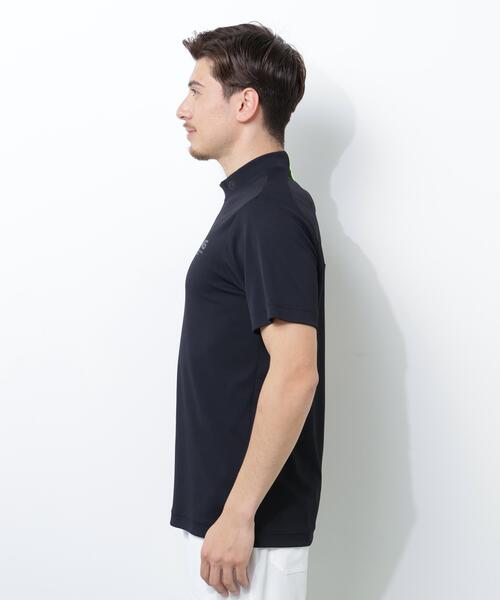 PING（ピン）の「【PING APPAREL】スーパーシェルター06半袖ハイネックシャツ ＜GOLD＞ (MENS)（Tシャツ/カットソー・メンズ・ホワイト/ブラック/ベージュ・LL/L/LL1/M/S）」の7枚目の写真