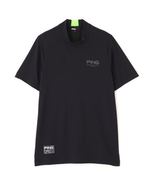 PING（ピン）の「【PING APPAREL】スーパーシェルター06半袖ハイネックシャツ ＜GOLD＞ (MENS)（Tシャツ/カットソー・メンズ・ホワイト/ブラック/ベージュ・LL/L/LL1/M/S）」の13枚目の写真