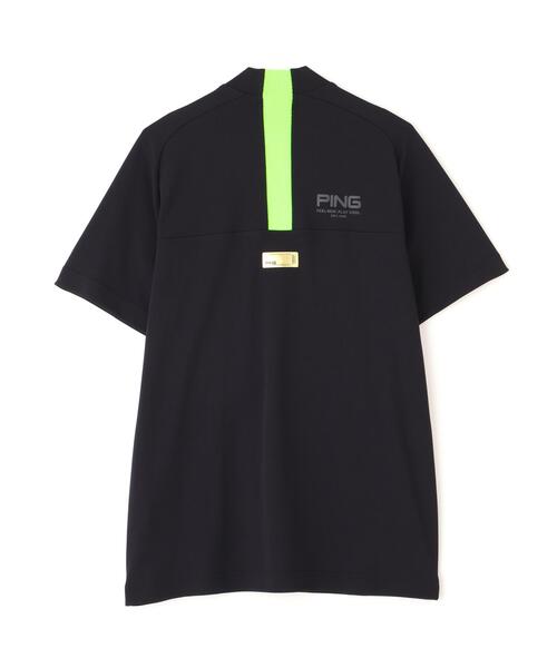 PING（ピン）の「【PING APPAREL】スーパーシェルター06半袖ハイネックシャツ ＜GOLD＞ (MENS)（Tシャツ/カットソー・メンズ・ホワイト/ブラック/ベージュ・LL/L/LL1/M/S）」の14枚目の写真