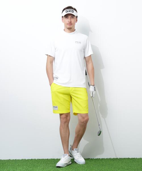 PING（ピン）の「【PING APPAREL】スーパーシェルター06半袖ハイネックシャツ ＜GOLD＞ (MENS)（Tシャツ/カットソー・メンズ・ホワイト/ブラック/ベージュ・LL/L/LL1/M/S）」の17枚目の写真