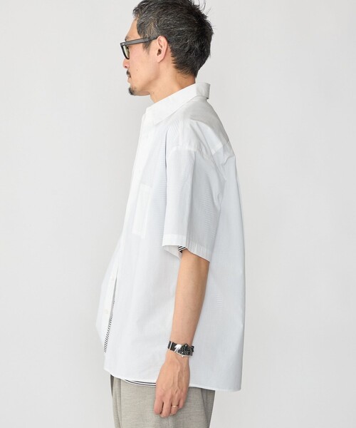 SHIPS(シップス)の「SHIPS: ミツマサ ショートスリーブ シャツ(シャツ/ブラウス・メンズ・ネイビー/ライトブルー/ホワイト/チャコールグレー・SMALL/X-LARGE/LARGE/MEDIUM)」の13枚目の写真