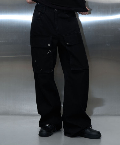 PITCHBLACK（ピッチブラック）の「SIDE POCKET PANTS (Z BLACK)（その他パンツ・メンズ・その他・MEDIUM/LARGE/X-LARGE）」の2枚目の写真