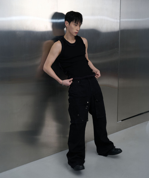 PITCHBLACK（ピッチブラック）の「SIDE POCKET PANTS (Z BLACK)（その他パンツ・メンズ・その他・MEDIUM/LARGE/X-LARGE）」の4枚目の写真
