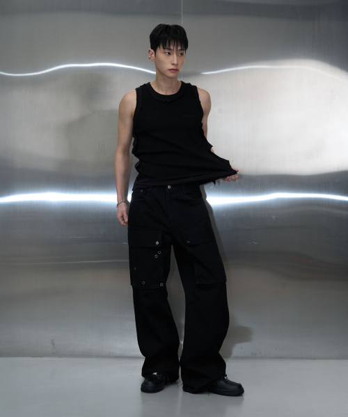 PITCHBLACK（ピッチブラック）の「SIDE POCKET PANTS (Z BLACK)（その他パンツ・メンズ・その他・MEDIUM/LARGE/X-LARGE）」の6枚目の写真