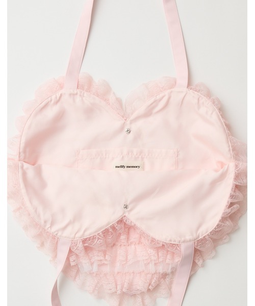 mellfy memory（メルフィーメモリー）の「Tiered sweet love heart tote bag（トートバッグ・レディース・ホワイト/ブルー/ピンク・FREE）」の16枚目の写真