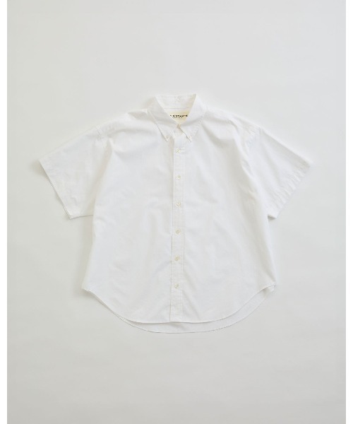 THE SHINZONE(ザ シンゾーン)の「HALF SLEEVE DADDY SHIRT 25MMSBL06(シャツ/ブラウス・レディース・ホワイト/イエロー/ブルー・FREE)」の2枚目の写真