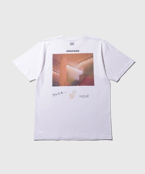 TANGTANG（タンタン）の「【TANGTANG/タンタン】SOKASANSROLL SANAISANS PHOTO（Tシャツ/カットソー・メンズ・ホワイト・L/M/S）」の10枚目の写真