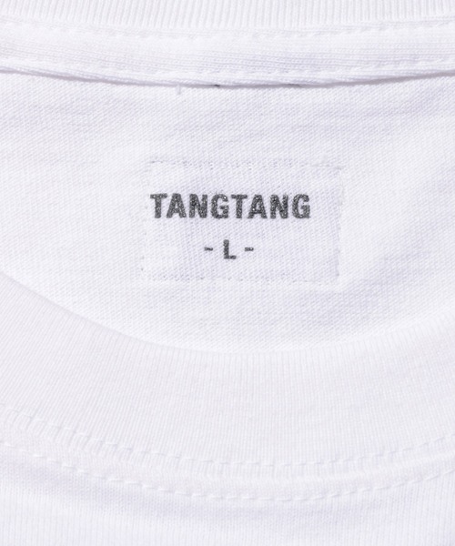 TANGTANG（タンタン）の「【TANGTANG/タンタン】SOKASANSROLL SANAISANS PHOTO（Tシャツ/カットソー・メンズ・ホワイト・L/M/S）」の5枚目の写真