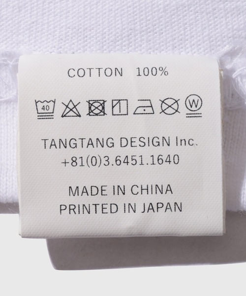 TANGTANG（タンタン）の「【TANGTANG/タンタン】SOKASANSROLL SANAISANS PHOTO（Tシャツ/カットソー・メンズ・ホワイト・L/M/S）」の3枚目の写真