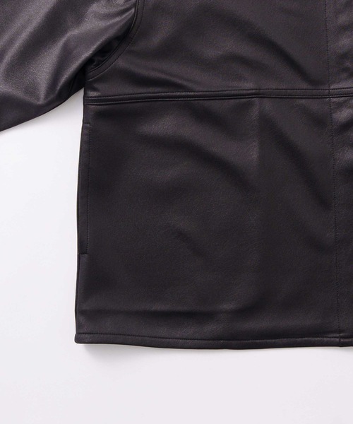 WHYTO.(ホワイト)の「「WHYTO. / ホワイト」leather like shirt jacket(シャツ/ブラウス・レディース・ブラウン/ブラック・36/38)」の22枚目の写真