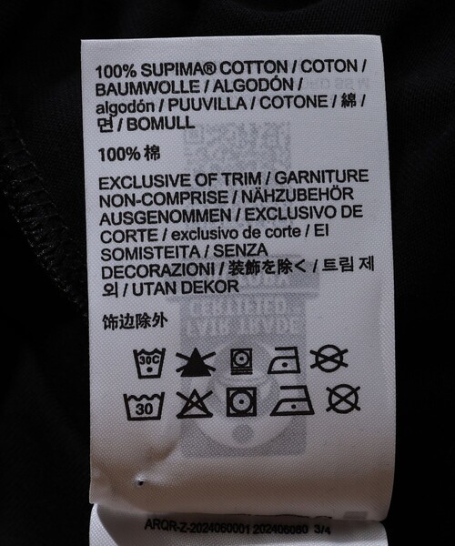 ARC'TERYX(アークテリクス)の「ARC'TERYX/アークテリクス Kragg SL Cotton Bird Word SS M(Tシャツ/カットソー・メンズ・ホワイト/インディゴブルー/ブラック・X-LARGE/MEDIUM/SMALL/LARGE)」の8枚目の写真