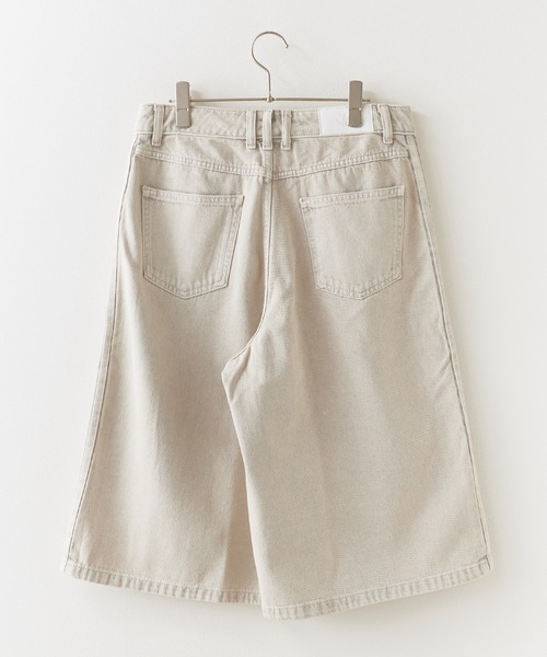 adidas(アディダス)の「adidas/アディダス FIREBIRD MID RISE DENIM JORTS ファイヤーバード ミッドライズ デニム ショートパンツ ハーフパンツ サイドラインパンツ 秋 秋服 2026年秋冬(デニムパンツ・メンズ・グレー・S/M/L/XS)」の5枚目の写真