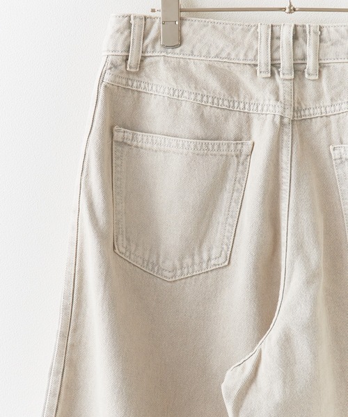adidas(アディダス)の「adidas/アディダス FIREBIRD MID RISE DENIM JORTS ファイヤーバード ミッドライズ デニム ショートパンツ ハーフパンツ サイドラインパンツ 秋 秋服 2026年秋冬(デニムパンツ・メンズ・グレー・S/M/L/XS)」の4枚目の写真