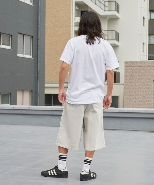 adidas(アディダス)の「adidas/アディダス FIREBIRD MID RISE DENIM JORTS ファイヤーバード ミッドライズ デニム ショートパンツ ハーフパンツ サイドラインパンツ 秋 秋服 2026年秋冬(デニムパンツ・メンズ・グレー・S/M/L/XS)」の18枚目の写真