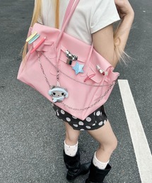 LA VORAGINE（ラ ヴォラジネ）の「クリアジェリートートバッグjelly bag（トートバッグ）」