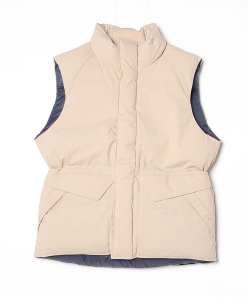 MARMOT(マーモット)の「MARMOT 【マーモット 】- ダウンベスト 【Mammoth Down Vest TSAUD020】(ダウンベスト・メンズ・ベージュ・S)」の1枚目の写真