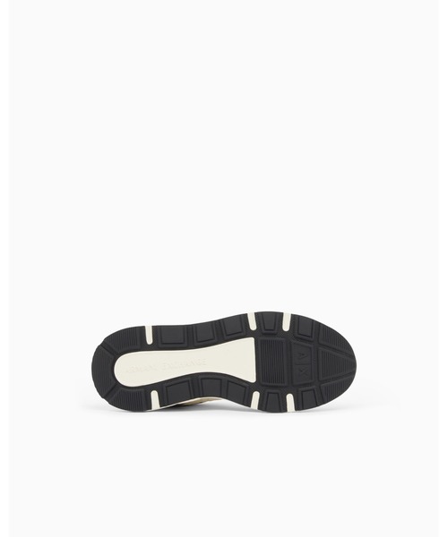 ARMANI EXCHANGE（アルマーニエクスチェンジ）の「【A|X アルマーニ エクスチェンジ】＜ZOZO限定＞3Dロゴ ミックスマテリアル レースアップスニーカー（スニーカー・メンズ・グレー・7.5/10/7/6.5/6/5.5/9.5/9/8.5/8）」の5枚目の写真