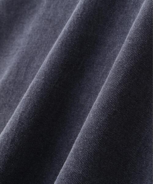 YLEVE(イレーヴ)の「YLEVE / OPEN END COTTON PIGMENT DYE PULL OVER(Tシャツ/カットソー・メンズ・ネイビー・4/5)」の4枚目の写真